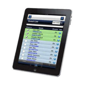 iPad Guest List